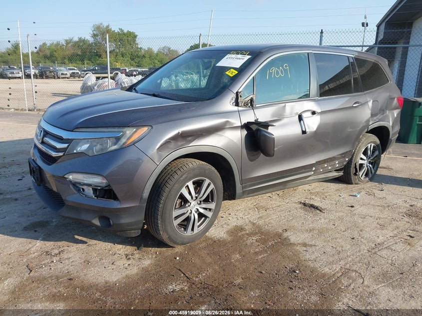 2017 HONDA PILOT auction photo 2