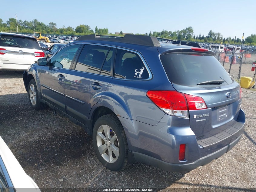 Vin: 4s4brbdc4e3318445, lot: 46418111, subaru outback 2.5i premium 20143