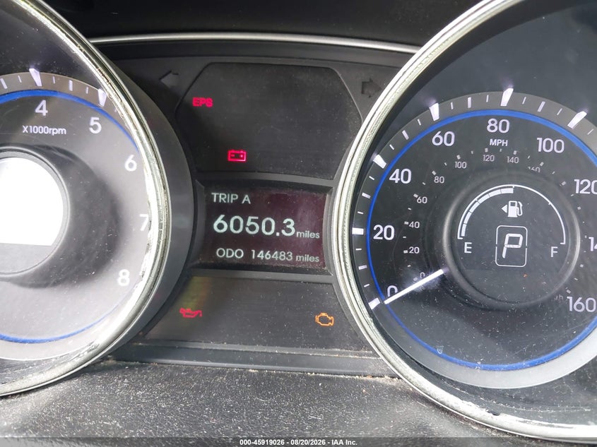 2013 HYUNDAI SONATA auction photo 7