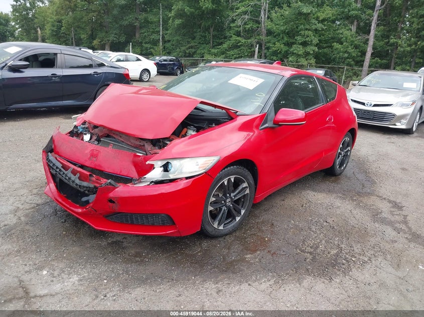 Vin: jhmzf1d47es002301, lot: 46418132, honda cr-z 20142