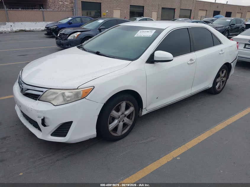 2012 Toyota Camry, Rear, IAAI, VIN 4T4BF1FK7CR239338 — photo 2