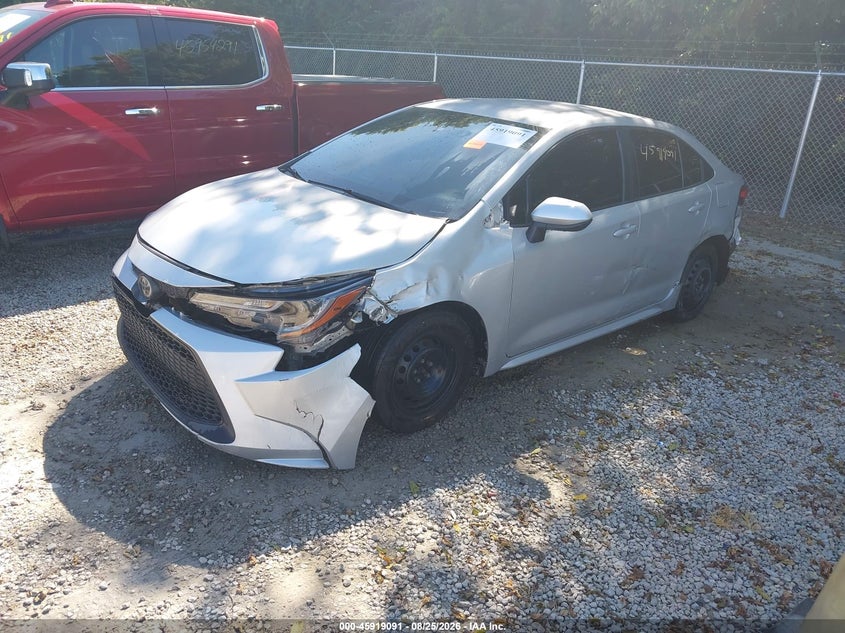 2020 Toyota Corolla, Left Side, IAAI, VIN 5YFDPRAE8LP004142 — photo 2