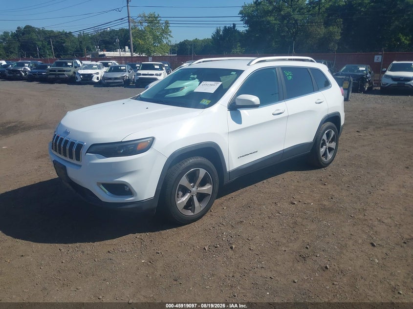 2019 Jeep Cherokee, Правый бок, IAAI, VIN 1C4PJMDX9KD441874 — фото 2