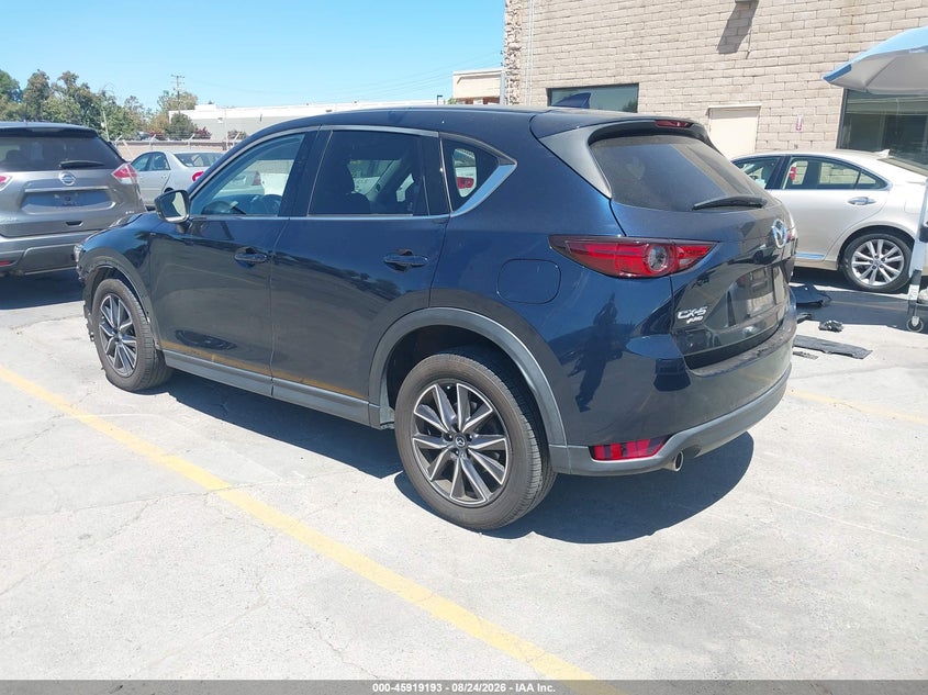 Vin: jm3kfbdm0j0375038, lot: 46418280, mazda cx-5 grand touring 20183