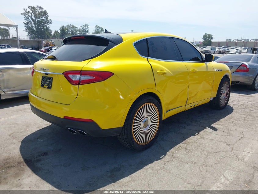 Vin: zn661xua0hx210781, lot: 46418302, maserati levante 20174