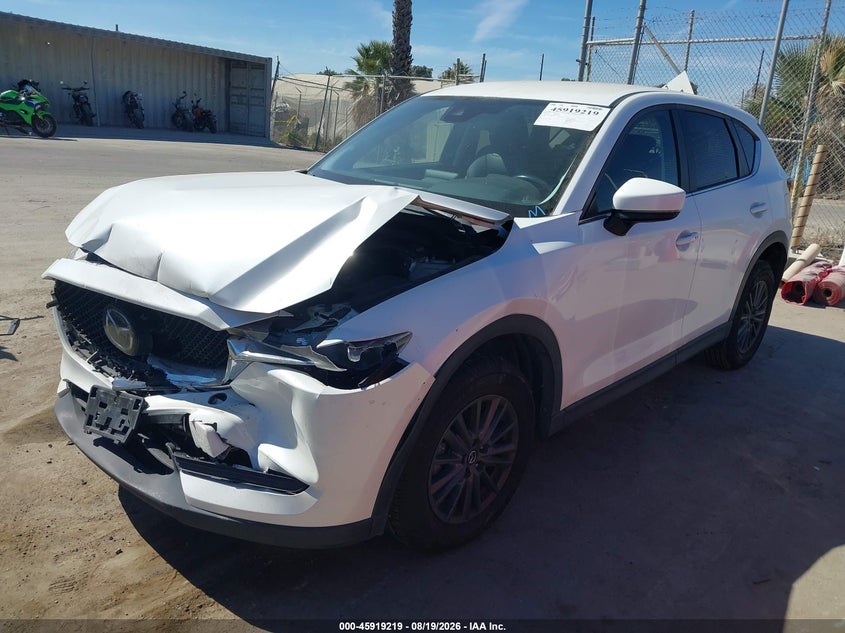 2020 Mazda CX-5, Front End, IAAI, VIN JM3KFACM8L0796827 — photo 2