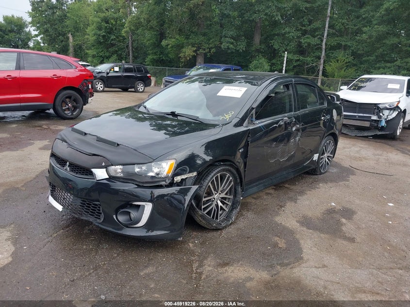 2017 Mitsubishi Lancer, Left & Right Side, IAAI, VIN JA32V2FW5HU002959 — photo 2