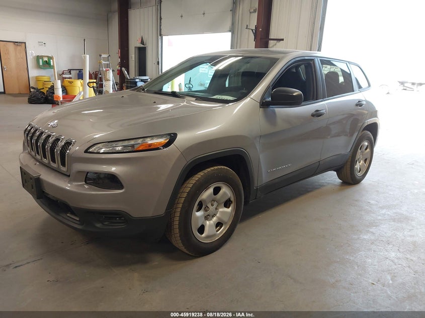 2016 JEEP CHEROKEE SPORT UTILITY VEHICLE 2.4L I-4 VVT, 184HP