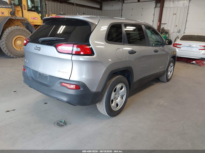 2016 JEEP CHEROKEE SPORT UTILITY VEHICLE 2.4L I-4 VVT, 184HP