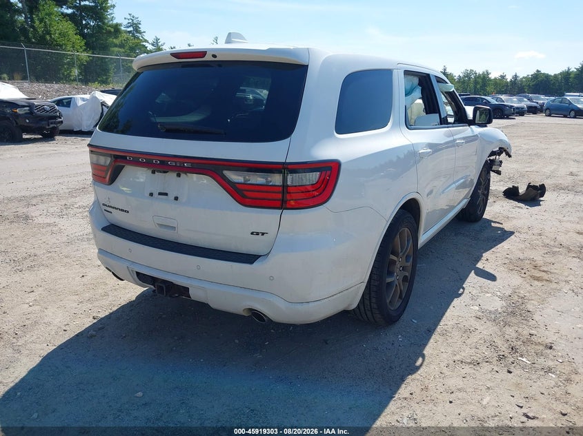 Vin: 1c4rdjdg6hc781061, lot: 46418391, dodge durango gt awd 20174