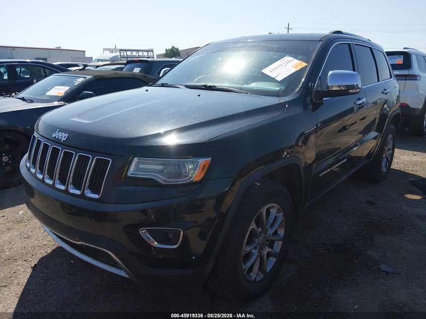 2015 Jeep Grand Cherokee, Hail, IAAI, VIN 1C4RJFBG0FC785869 — photo 2