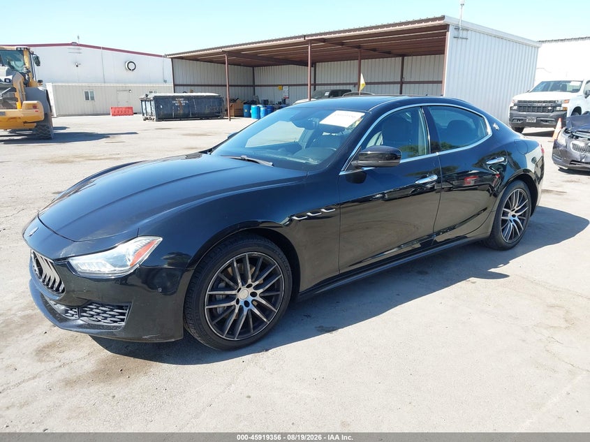 Vin: zam57xsa4j1293036, lot: 46418444, maserati ghibli 20182