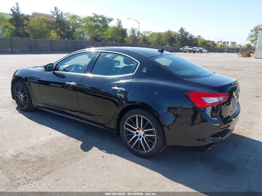 Vin: zam57xsa4j1293036, lot: 46418444, maserati ghibli 20183