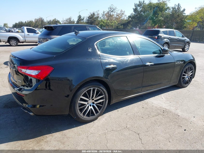 Vin: zam57xsa4j1293036, lot: 46418444, maserati ghibli 20184