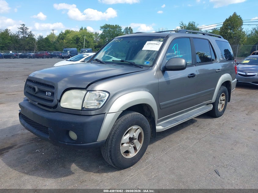 TOYOTA SEQUOIA 2003 VIN 5TDZT34A83S204484