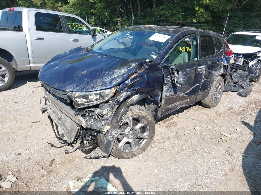 2018 Honda CR-V, Переворот, IAAI, VIN 7FARW2H82JE060073 — фото 2