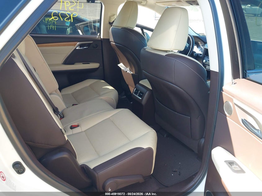 LEXUS RX 350L 2018 VIN JTJDZKCAXJ2000663