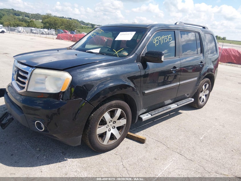 Vin: 5fnyf4h95cb071891, lot: 46418463, honda pilot touring 20122