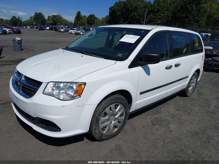 DODGE GRAND CARAVAN 2016 VIN 2C4RDGBG7GR330720