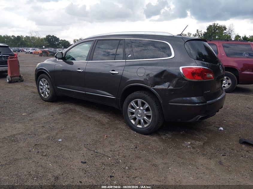Vin: 5gakvbkd4ej155711, lot: 46418521, buick enclave leather 20143