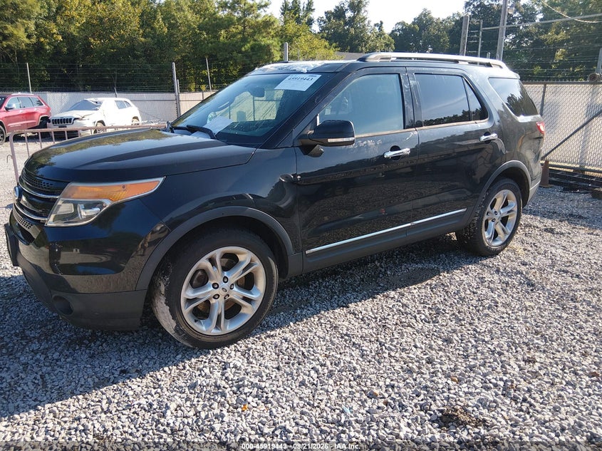 2014 Ford Explorer, Flood, IAAI, VIN 1FM5K8F81EGC01671 — photo 2
