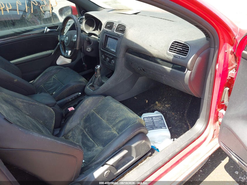 VOLKSWAGEN GTI 2011 VIN WVWEV7AJ0BW290778