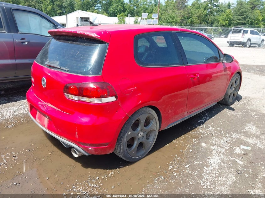 2011 VOLKSWAGEN GTI auction photo 4