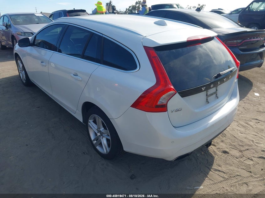 2015 VOLVO V60 WAGON 2.0L I-4 DI, DOHC, VVT, TURBO, 240HP