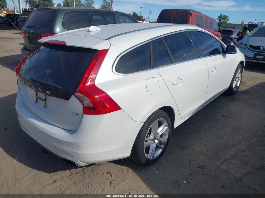 2015 VOLVO V60 WAGON 2.0L I-4 DI, DOHC, VVT, TURBO, 240HP