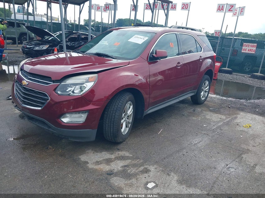 2017 Chevrolet Equinox, Био/химия, IAAI, VIN 2GNFLFEK0H6225575 — фото 2