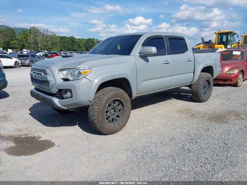 2017 Toyota Tacoma, Стихія, IAAI, VIN 3TMCZ5AN0HM068558 — фото 2