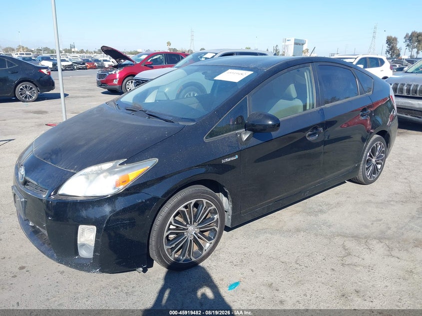 2010 Toyota Prius, Right Rear, IAAI, VIN JTDKN3DU4A5024184 — photo 2
