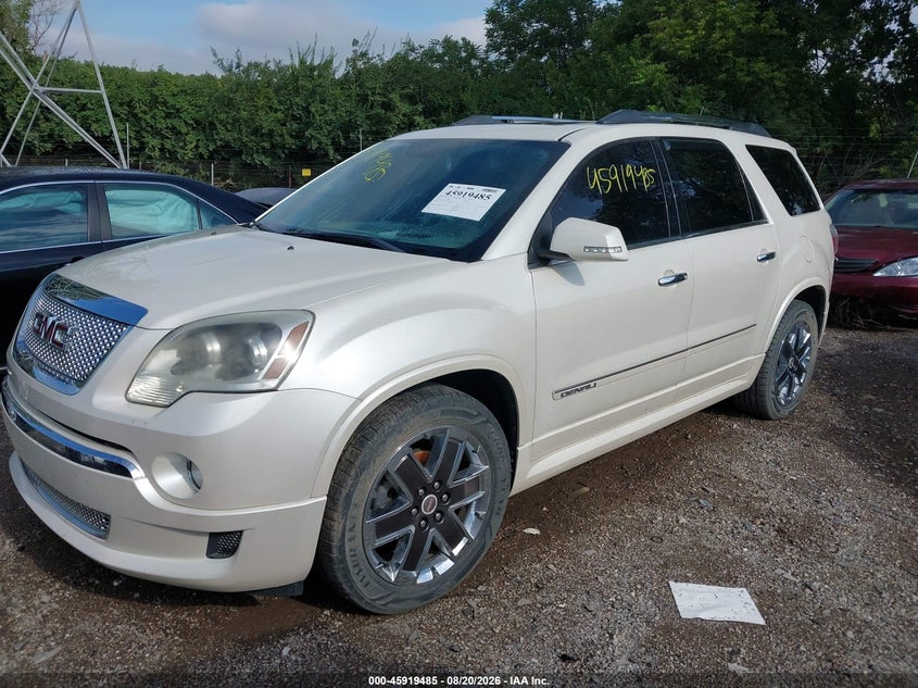2012 GMC Acadia, Затопление, IAAI, VIN 1GKKVTED7CJ394378 — фото 2