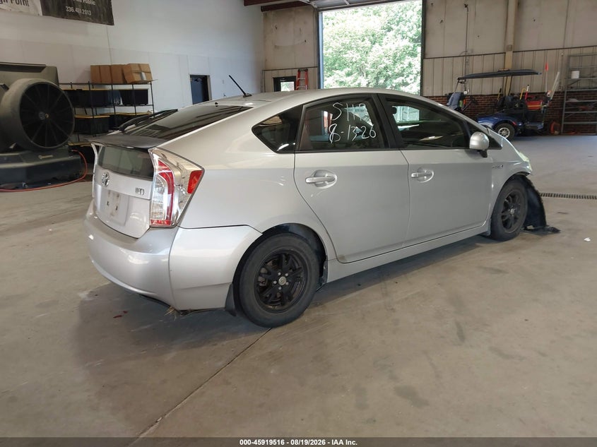 Vin: jtdkn3du1c1496093, lot: 46418604, toyota prius two 20124