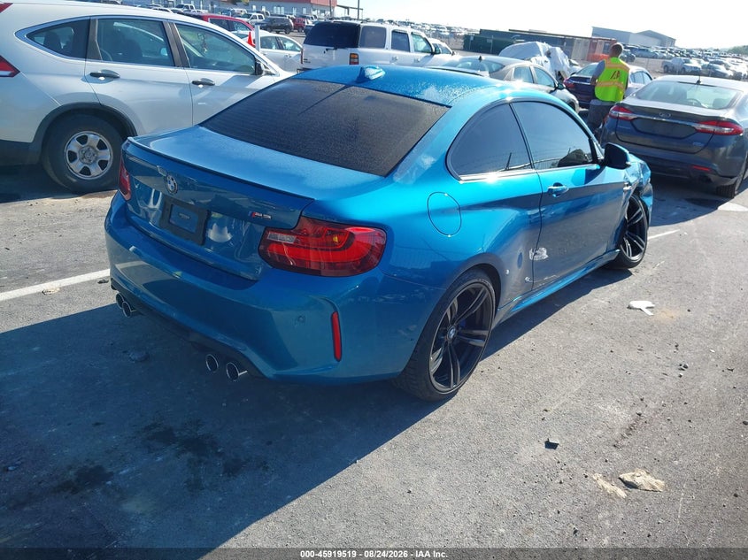 Vin: wbs1h9c50hv886739, lot: 46418607, bmw m2 20174