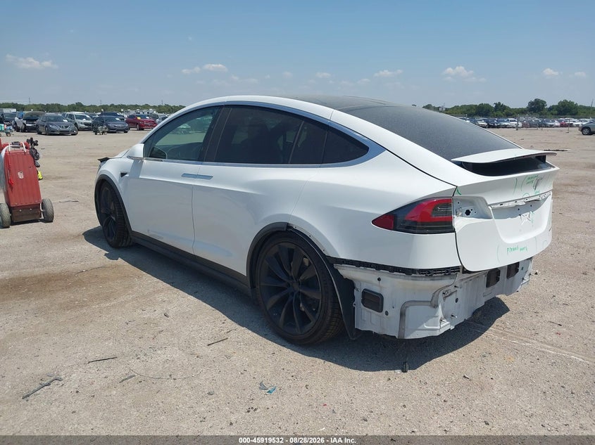 Vin: 5yjxcde22lf304928, lot: 46418620, tesla model x 20203