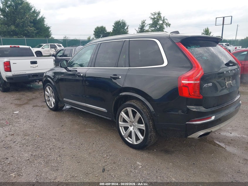 Vin: yv4a22pn0g1003378, lot: 46418622, volvo xc90 t6 first edition 20163