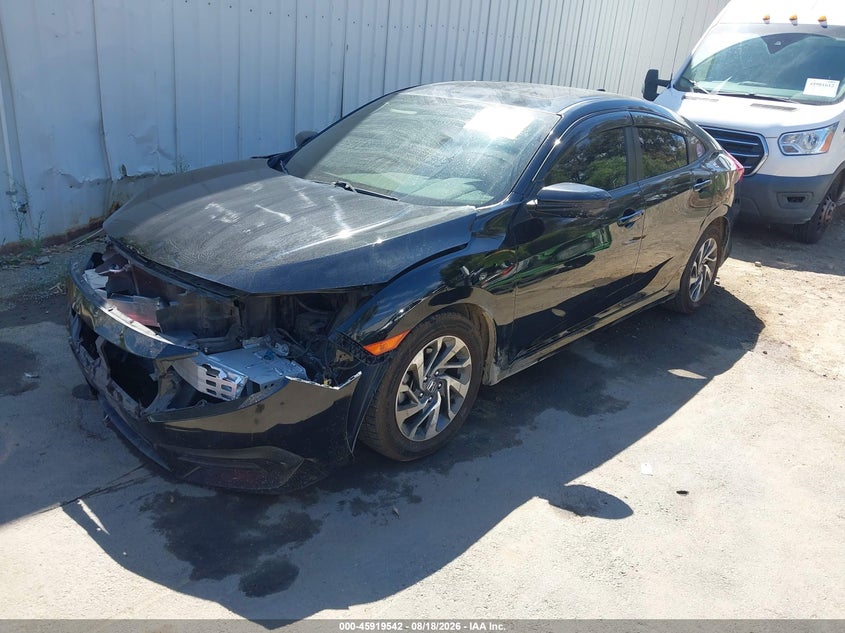 2018 Honda Civic, Front End, IAAI, VIN 2HGFC2F73JH596169 — photo 2