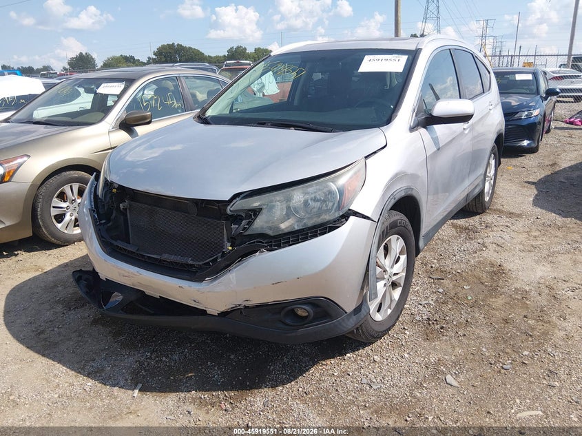2013 Honda CR-V, Удар спереду, IAAI, VIN 2HKRM4H78DH674328 — фото 2