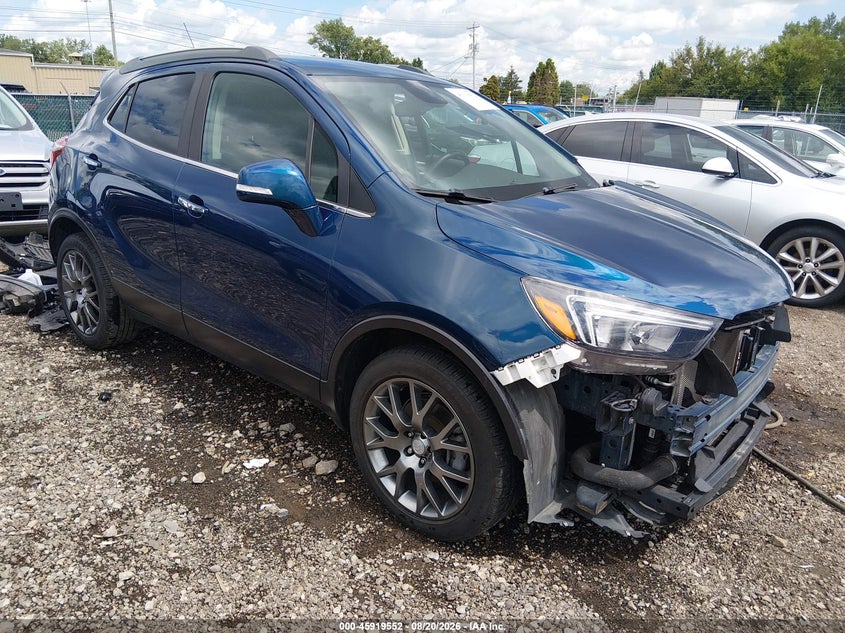 Vin: kl4cj1sb0kb820319, lot: 46418640, buick encore fwd sport touring 2019 img_1