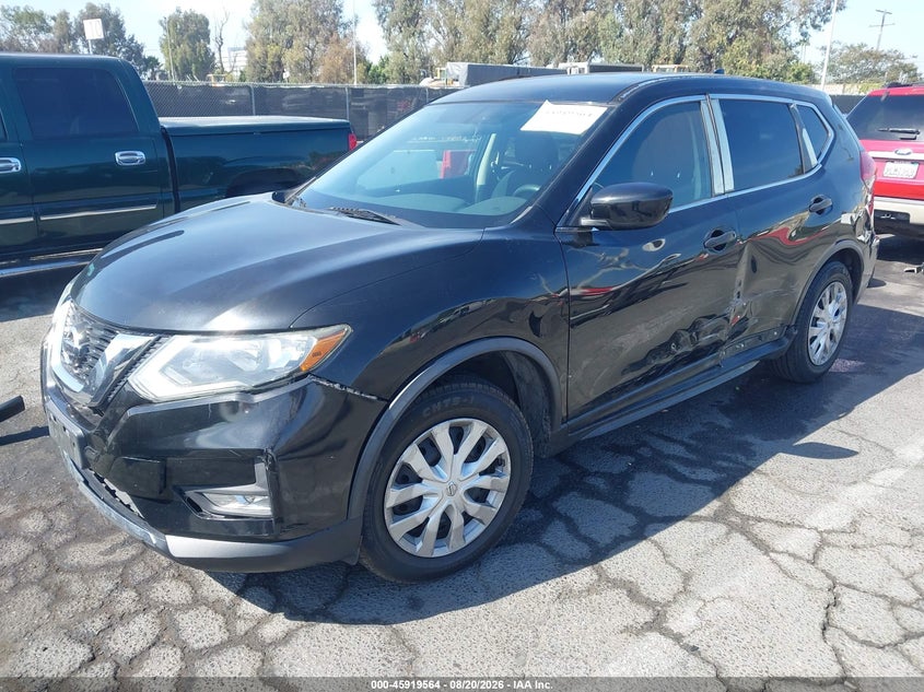 2017 Nissan Rogue, Left Side, IAAI, VIN 5N1AT2MN0HC739484 — photo 2