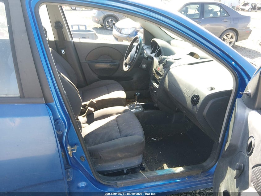 CHEVROLET AVEO 2006 VIN KL1TD66676B532110
