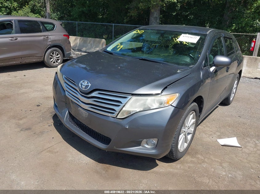 2009 Toyota Venza, Front End, IAAI, VIN 4T3BE11A59U008367 — photo 2