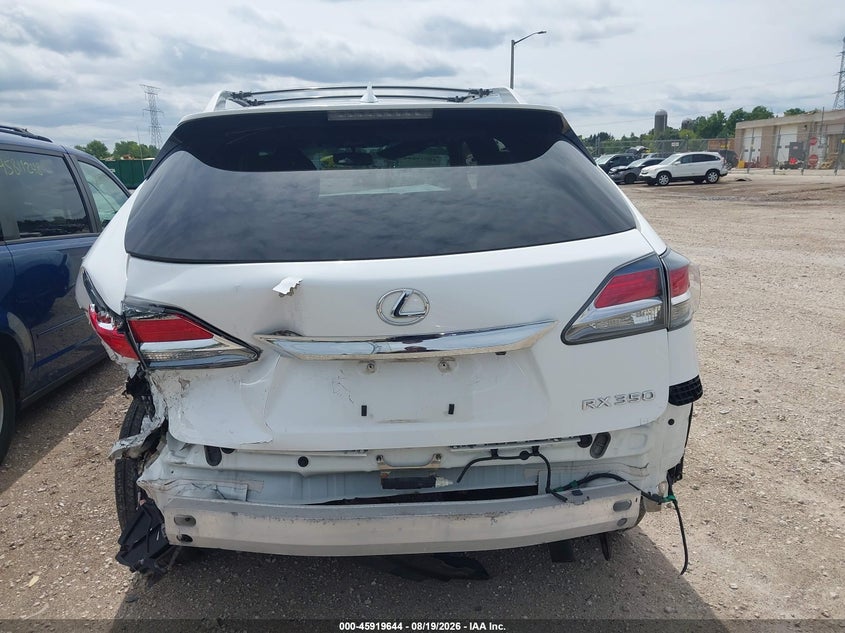 2014 LEXUS RX SPORT UTILITY VEHICLE 3.5L V-6 DOHC, VVT, 270HP