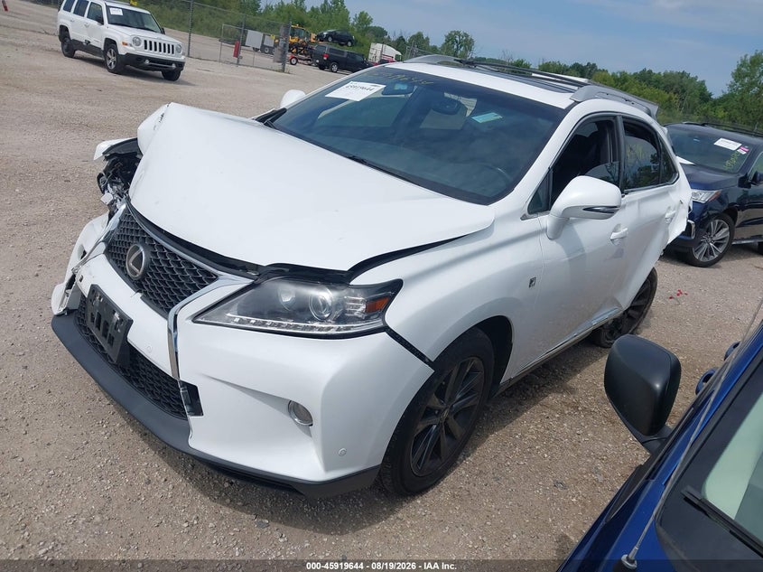 2014 LEXUS RX SPORT UTILITY VEHICLE 3.5L V-6 DOHC, VVT, 270HP
