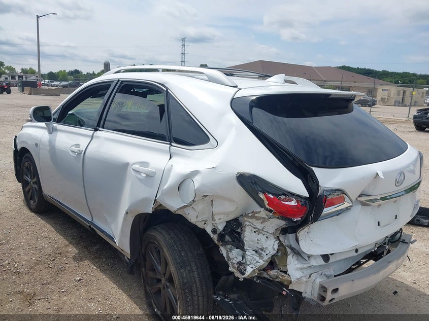 2014 LEXUS RX SPORT UTILITY VEHICLE 3.5L V-6 DOHC, VVT, 270HP