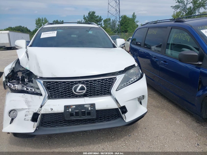 2014 LEXUS RX SPORT UTILITY VEHICLE 3.5L V-6 DOHC, VVT, 270HP