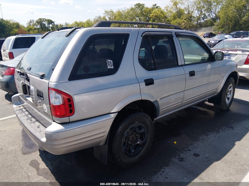 ISUZU RODEO 2004 VIN 4S2CK58Y244311916