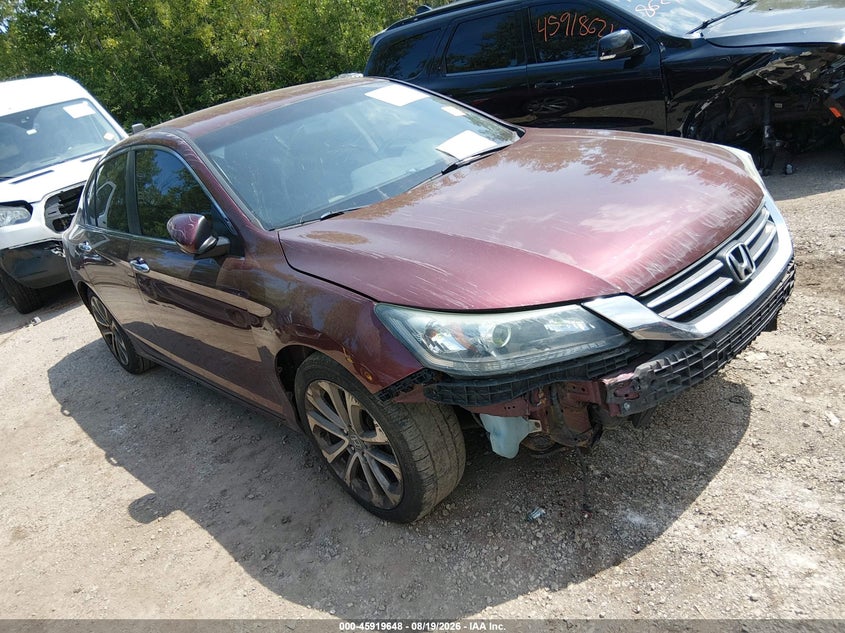 2013 HONDA ACCORD auction photo 1