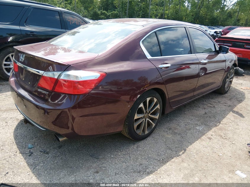 2013 HONDA ACCORD auction photo 4